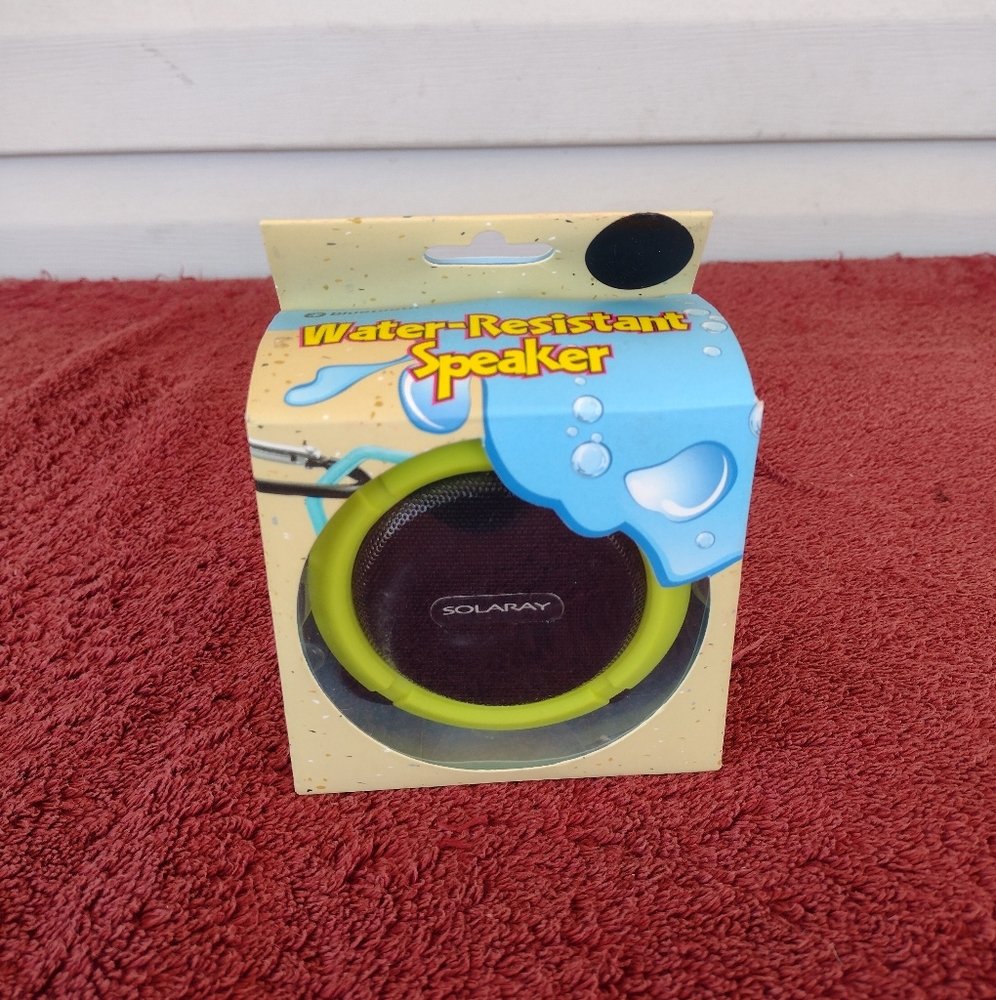 Solaray Bluetooth, Water Resistant Speaker